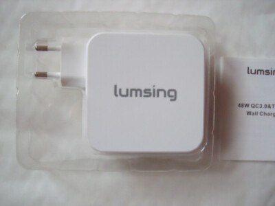 Lumsing 3.0 48 W USB Quick Charge/Schnell-Ladegerät / Adapter; NEU