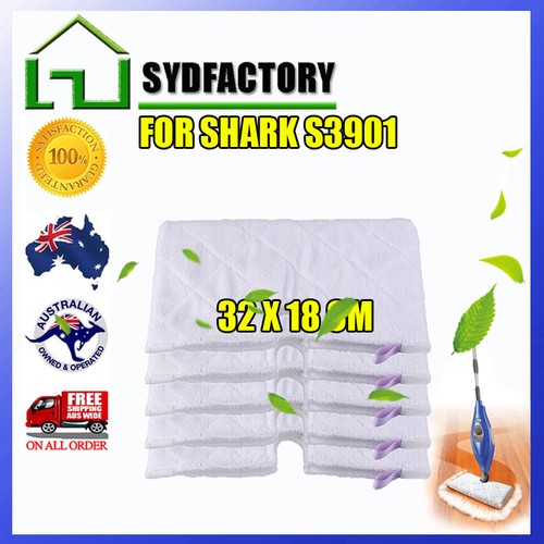 5 x SHARK POCKET STEAM MOP PADS S3501 S3550 S3601 S3901 Replacement