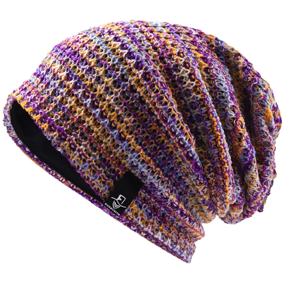 Women Summer Versatile Knitted Slouchy Beanie