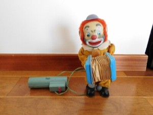 Ancien Clown en Verre de Murano - Musicien Accordéoniste (Vintage 70s) - Collection