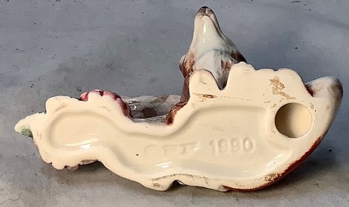 Vintage Fits & Floyd Porcelain Napkin Ring Reynard the Fox Woodland - Picture 4 of 5