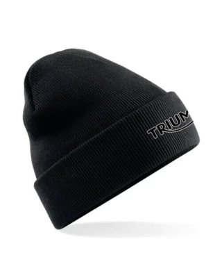 TRIUMPH MOTORCYCLES BEANIE HAT EMBROIDERED LOGO
