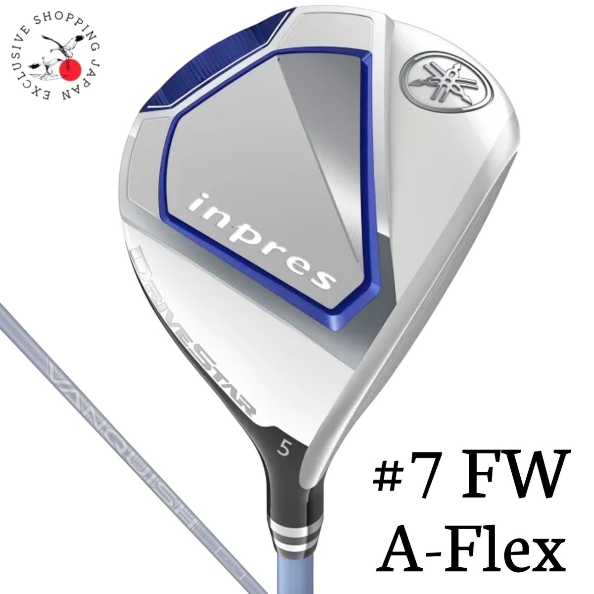 YAMAHA Inpres Drivestar Fairway Wood #7 FW A Flex Vanquish