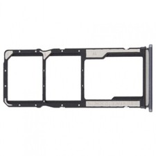 Sim Tray For Xiaomi Redmi 9 Micro Sd Card Adapter Replacement Gray Black