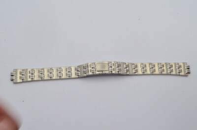 Eterna Vintage Kontiki Damen 14Mm Stahl Armband Bracelet Schöner Zustand