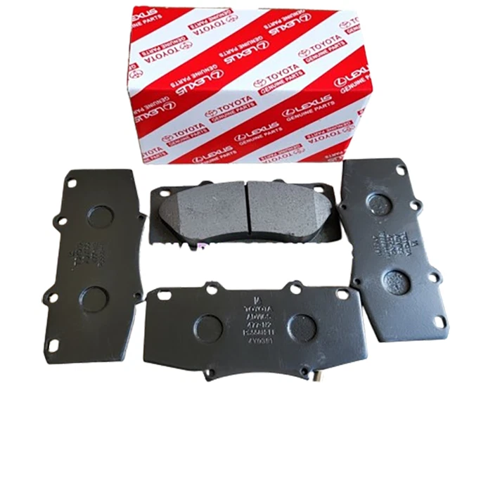 Pastilhas de freio a disco dianteiro fabricante de equipamento original 04465-0K340 compatível com Toyota Hilux 4Runner Fortuner - Imagem 3 de 3