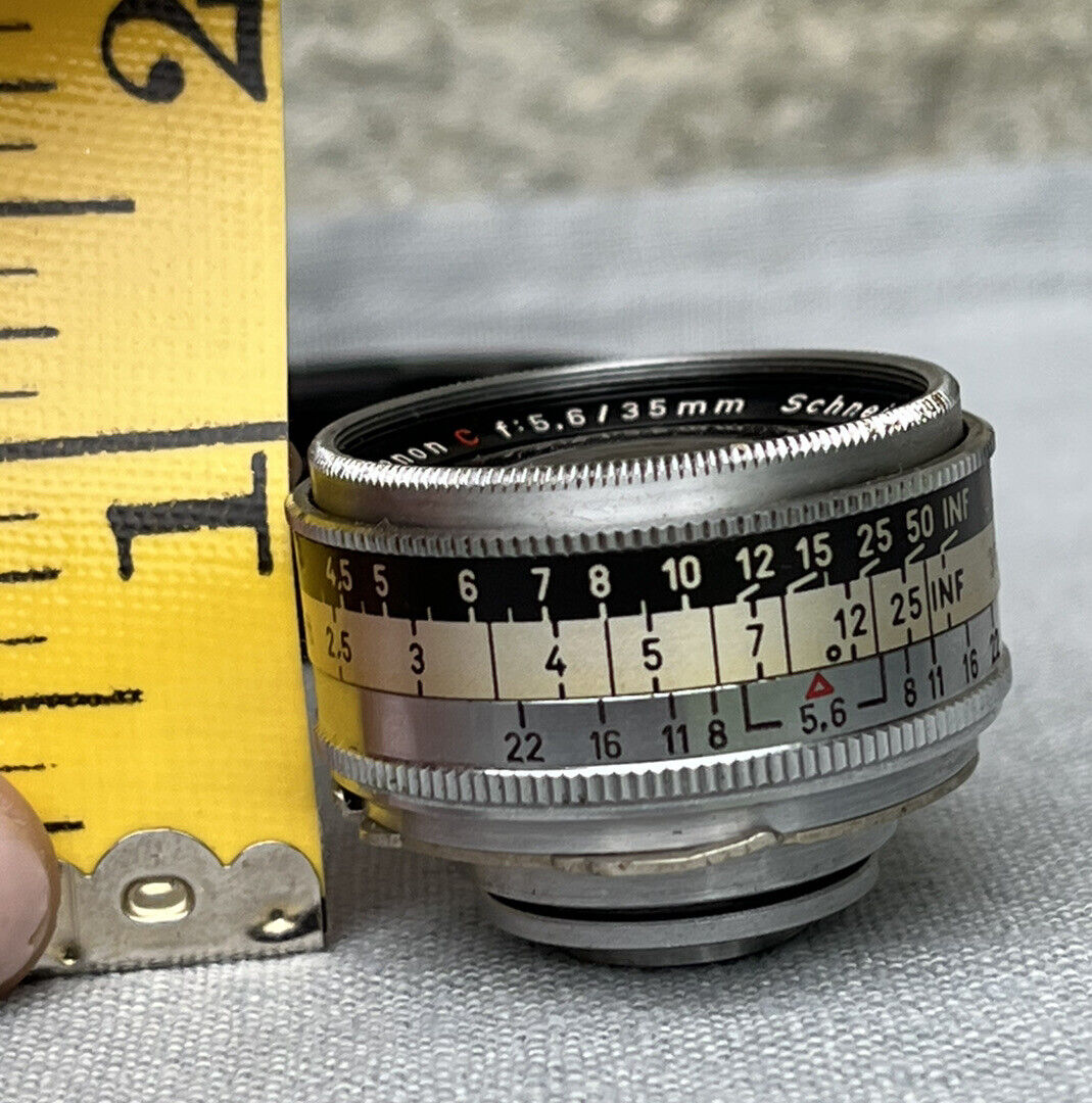 Vintage Schneider-Kreuznach Retina Curtar Xenon C f5.6 lens 35mm