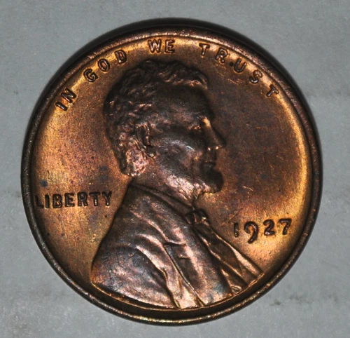 BU 1927 Lincoln Cent {{{{7165