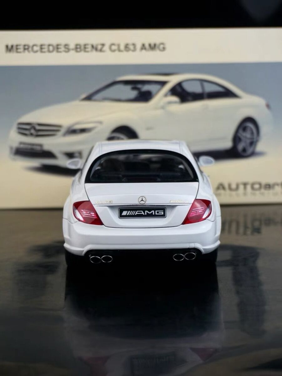 RARE 1/18 AUTOart Mercedes-Benz CL63 AMG (White) CL-Klasse RARE 1/18 AUTOart Mercedes-Benz CL63 AMG (White) CL-Klasse