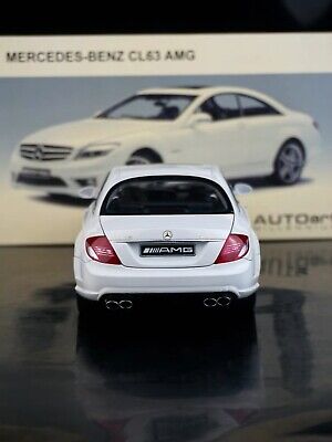 RARE 1/18 AUTOart Mercedes-Benz CL63 AMG (White) CL-Klasse RARE 1/18 AUTOart Mercedes-Benz CL63 AMG (White) CL-Klasse
