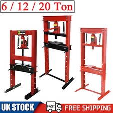 6-20 Ton Heavy Duty Hydraulic Bench Press Machine Workshop Garage Bearing Stand