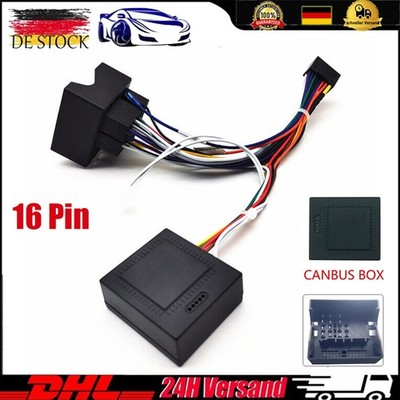 16Pin Für Ford Focus Mondeo C-MAX 2007-10 Audio Android Kabel Adapter Canbus-DEU