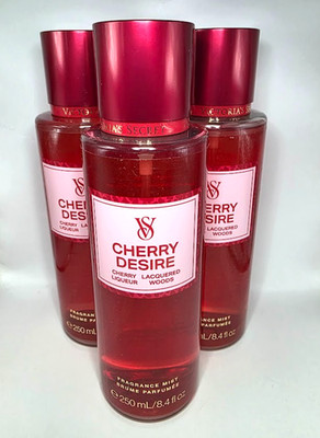 VICTORIA'S SECRET CHERRY DESIRE BODY MIST 8.4 FL OZ EACH (3) | eBay