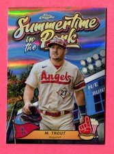 2024 Topps Chrome Summertime in the Park #SITP19 Mike Trout*FREE SHIPPING