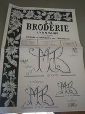 la broderie lyonnaise nummer 1294 dez 1969