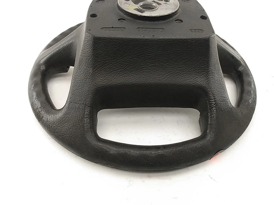 Volvo 850 Leather Steering Wheel Gray Fits 1992 1993 1994 1995 1996 1997 92 93 - Image 3 of 4