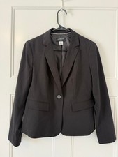 Black blazer with single button Liz Claiborne size 6