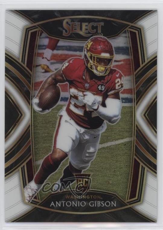 2020 Panini Select Club Level White Prizm 29/35 Antonio Gibson #272 14h3