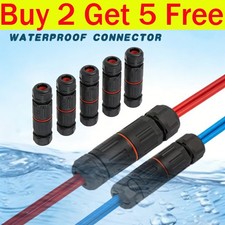 IP68 Waterproof Junction Box Case/Electrical Cable Wire Connector Outdoor 240V