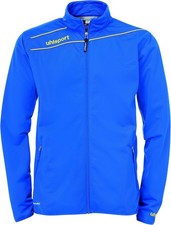 uhlsport Chłopięca Stream 3.0 Klasyczna kurtka Kurtka sportowa Trening, Niebieska, 116