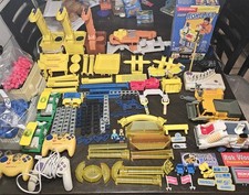 Huge Lot ROKENBOK System Vehicles, Ball Conveyors, Vehicle Lifts Tons Of Blocks
