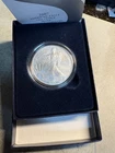 2007-W Burnished Silver American Eagle Gem BU+ in OGP