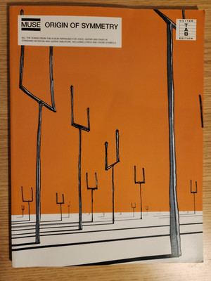 MUSE mit URSPRUNG DER SYMMETRIE - TEXT AKKORD GITARREN TAB - WEISE - GC - portofrei