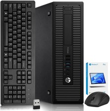 HP Prodesk 600 G1 Desktop PC i5-4570 16GB RAM 128GB SSD Home Office