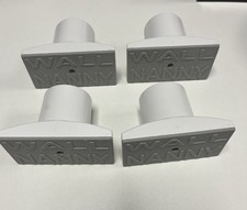 4 x Wall Nanny Extenders - 10cm 4 inch baby stair gate extension