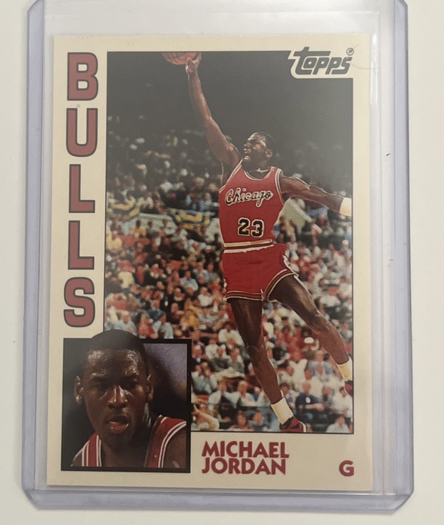 Michael Jordan 1992-93 Topps Archives #52 Chicago Bulls HOF