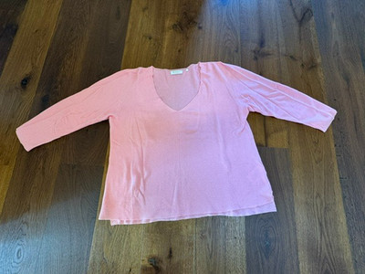 rich&royal Strickpullover Sommerpullover Gr.L large (rosa)