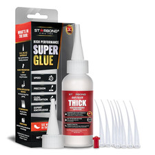 Premium Grade Cyanoacrylate CA Super Glue, Gap Filler Thick 2000 CPS Viscosity