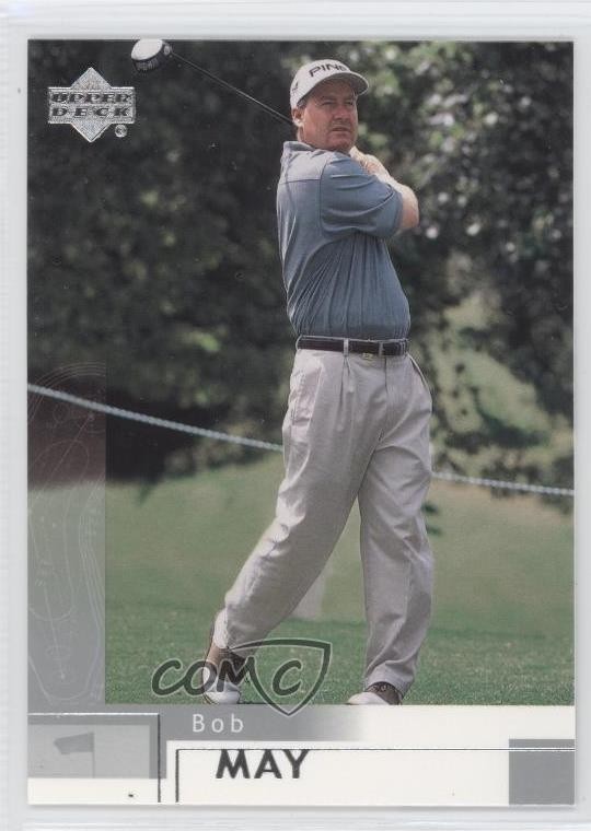 2002 Upper Deck Silver Bob May #18 c7r