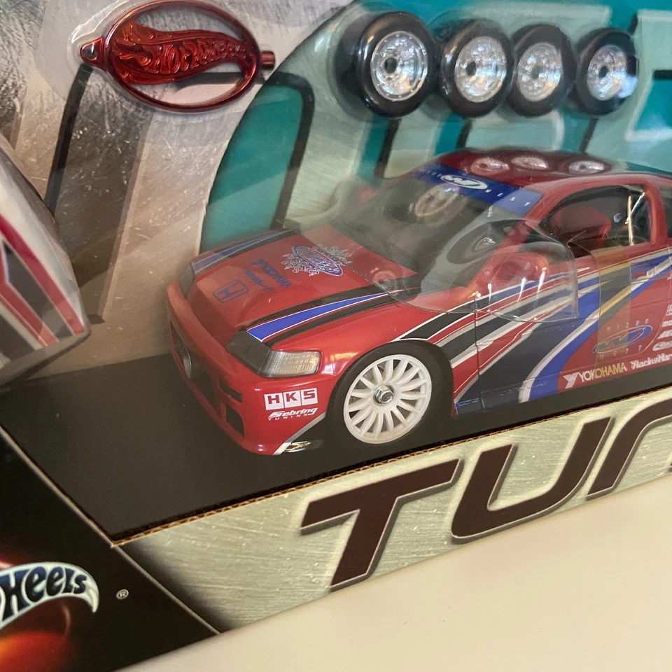 Hot Wheels Tunerz 1:18 Scale Honda Civic CRX | Wings West Livery | Sealed Box - Image 2 of 4