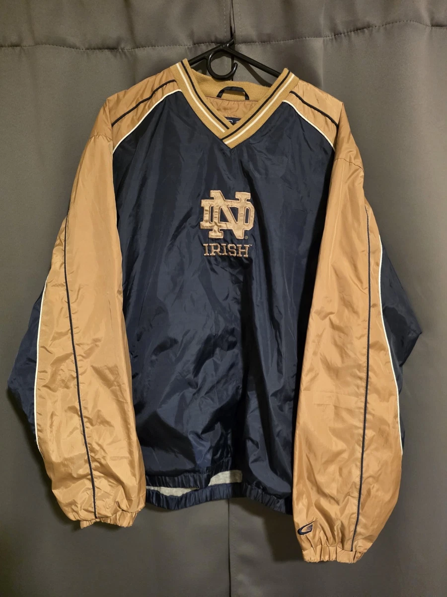 90s G-Ⅲ SPORTS オールレザー NOTREDAME 襟付きスタジャン G-III Notre Dame Fighting Irish NCAA Jackets for sale | eBay