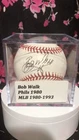 BOB WALK PHILADELPHIA PHILLIES 1980 SIGNED BASEBALL.