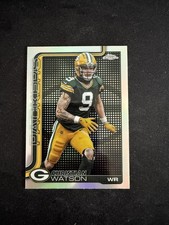 2025 Topps Chrome #112 Christian Watson Lightboard Logo Refractor
