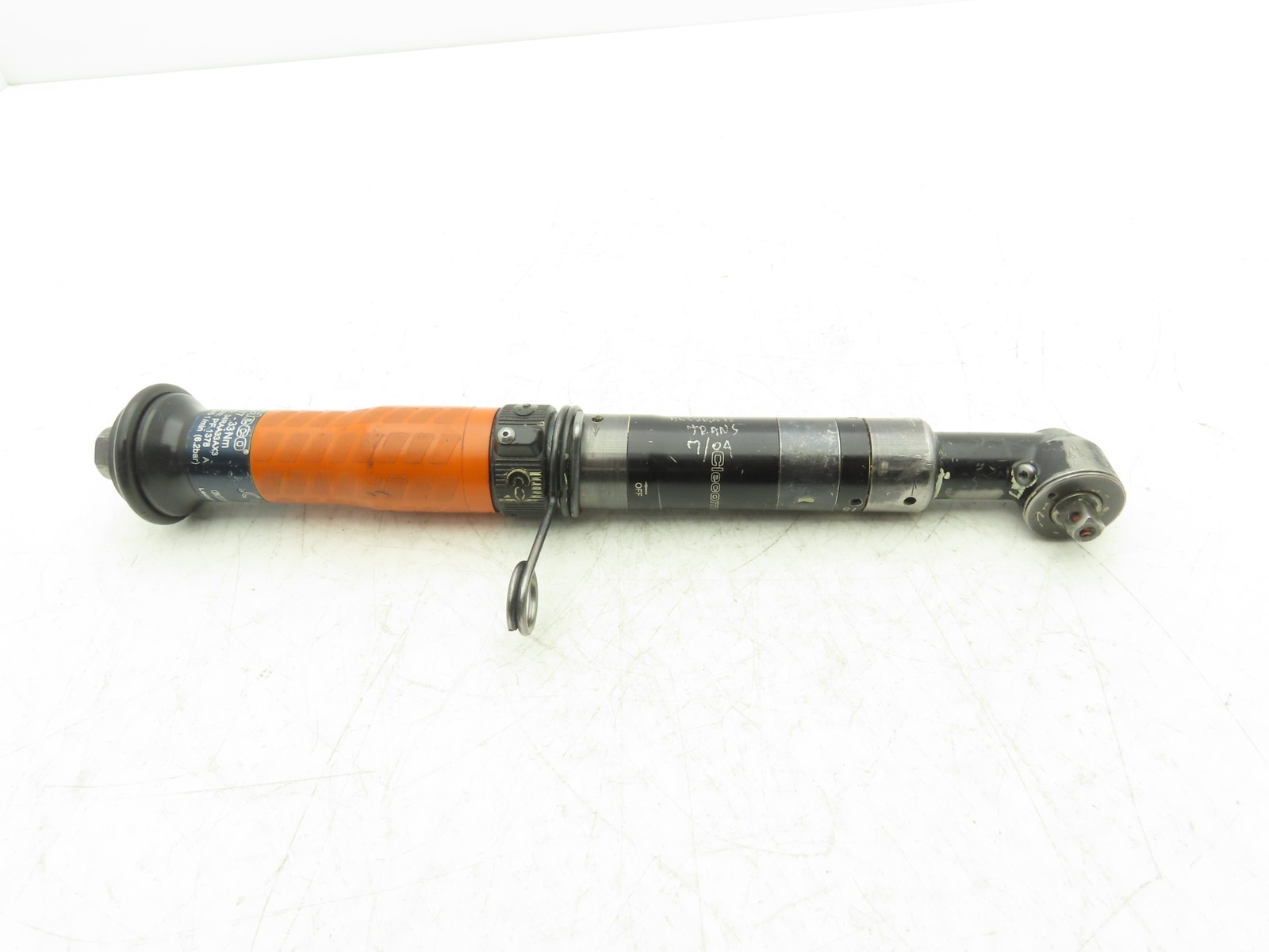 Cleco 34RAA33AX3 Pneumatic Right Angle Nutrunner 3/8" Drive 545 RPM 17-33 Nm