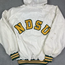 Vintage NDSU North Dakota State Bison Jacket  90s Coat K1 Sportswear Sz L