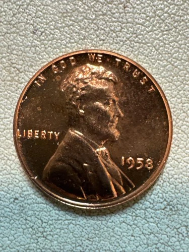 1958 Proof Lincoln Wheat Cent