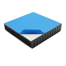 100mm Large Heatsink Aluminum 100x100x20mm Thermal Conductive Adhesive Tape