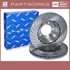 2x Bremsscheiben für PORSCHE 996 997 991 HINTEN