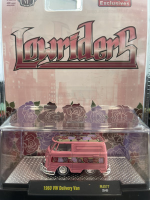 M2 1960 VW Delivery Van Kombi Lowrider pink 31500-MJS77 1/64