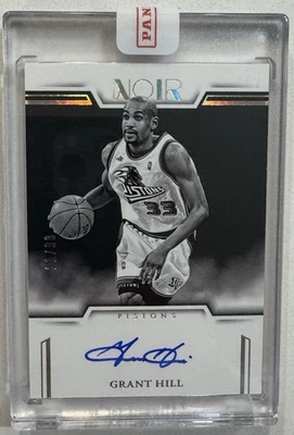Panini Grant Hill Basketball Original Autographed Sports Trading