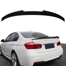 Rear Trunk Spoiler Wing BMW Compatible with 2012-2018 F30 Carbon Fiber Style