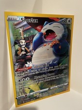 Snorlax Pokemon Jumbo Card Poster 3D Holograp...