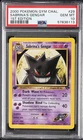 2000 POKEMON GYM CHALLENGE 1ST EDITION #29 SABRINA'S GENGAR PSA 10