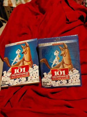 Disney: 101 Dalmatians II W/ Slipcover (Blu-ray/DVD,2-Disc set + Digital) 
