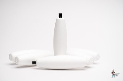 Polystyrene Foam Cigar Floats for Fishing 3'' Non-Slotted Individually packaged