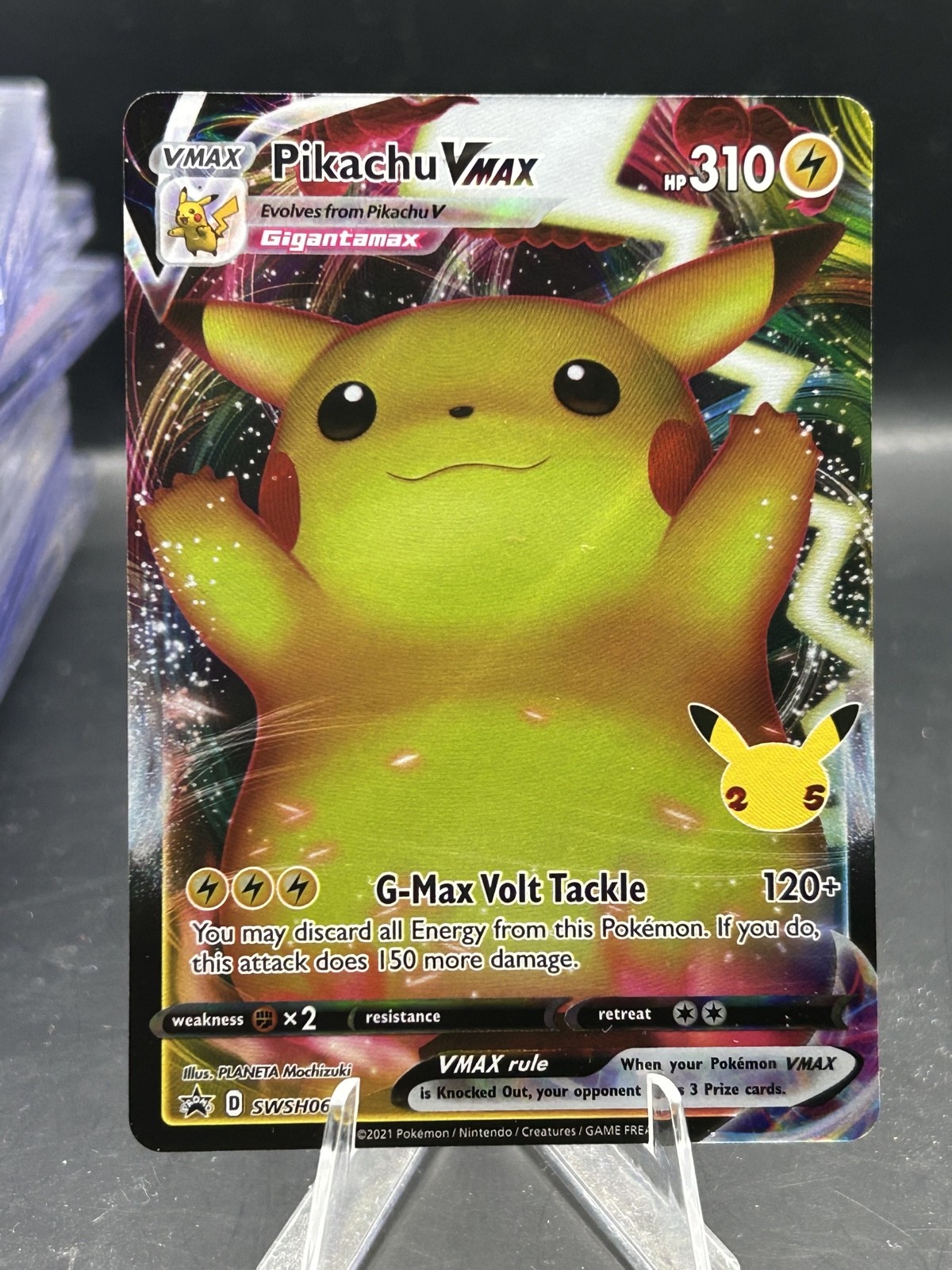 Pikachu VMAX SWSH062 SWSH: Sword & Shield Promo Cards Holo